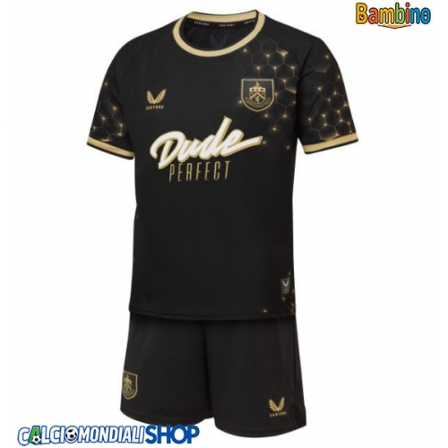 Maglie da calcio Burnley Terza Maglia Bambino 2025-26 Manica Corta + Pantaloni corti)
